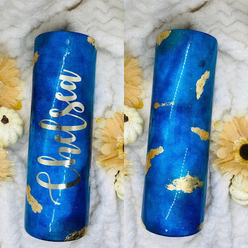 Alcohol Ink Tumbler | Personalized Tumblers