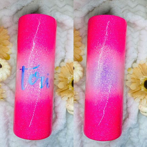 Pink Ombre Tumbler